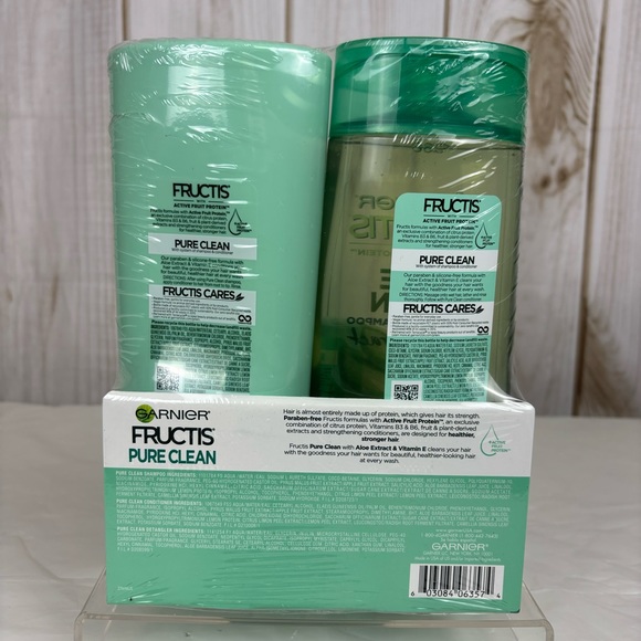 Garnier Fructis Pure Clean Fortifying Shampoo Condition Combo with Detangler - Picture 2 of 2